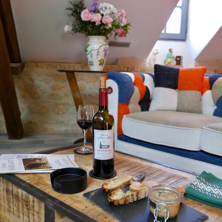 In Sarlat Luxury Rentals, Medieval Center - Loft Stella Matutina -2p-ascenseur-climatisation Esterno foto