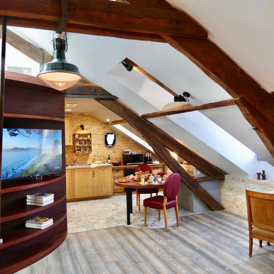 In Sarlat Luxury Rentals, Medieval Center - Loft Stella Matutina -2p-ascenseur-climatisation Esterno foto